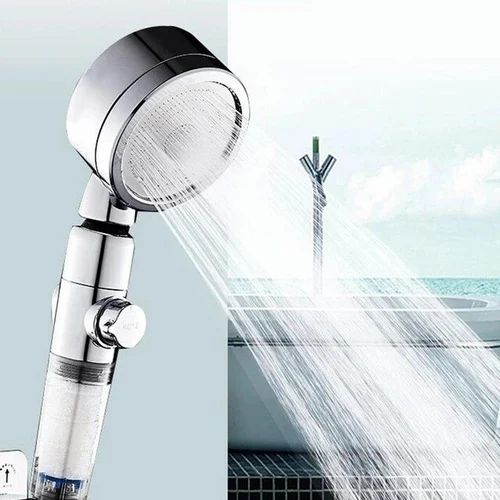 Pommeau de douche avec filtre- الدوش المزوّد بفلتر ومروحة